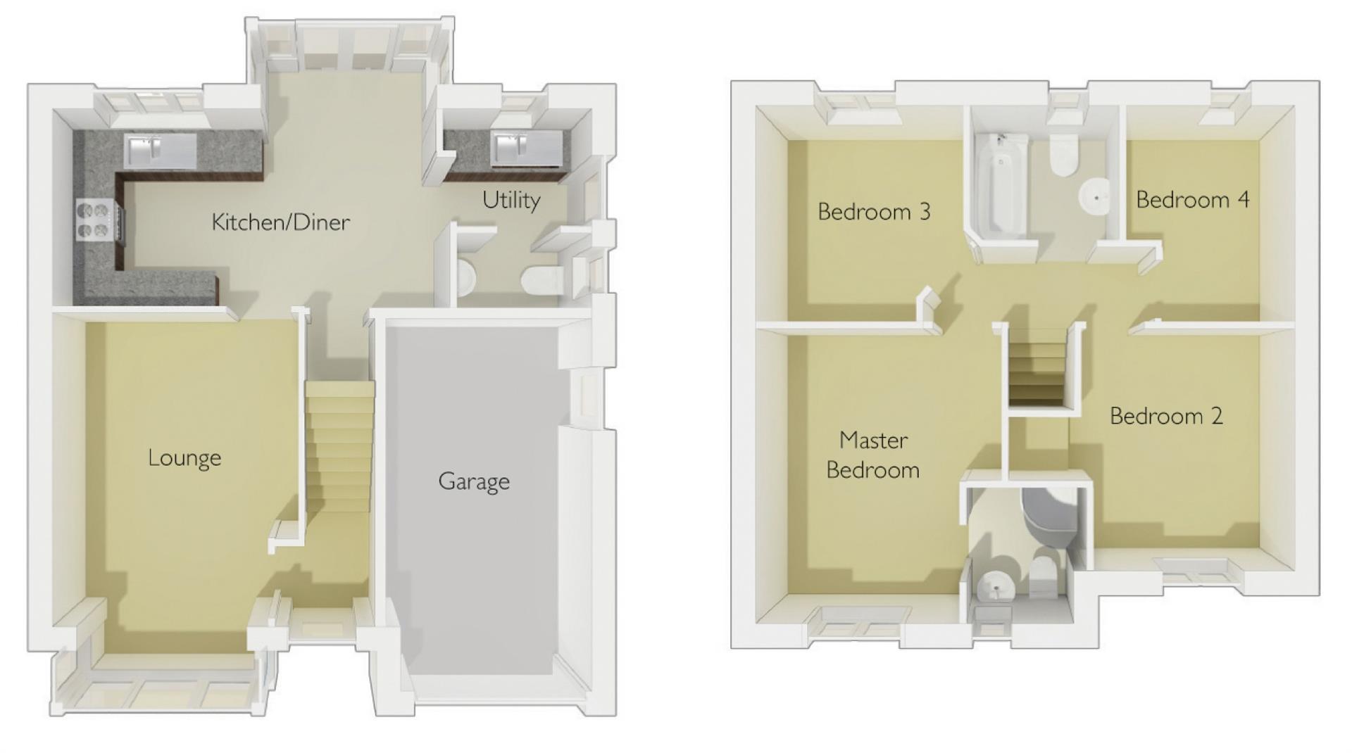 4 Bedrooms Detached house for sale in The Bowfell - Plot 15, The Woodlands, Barrow-In-Furness LA13