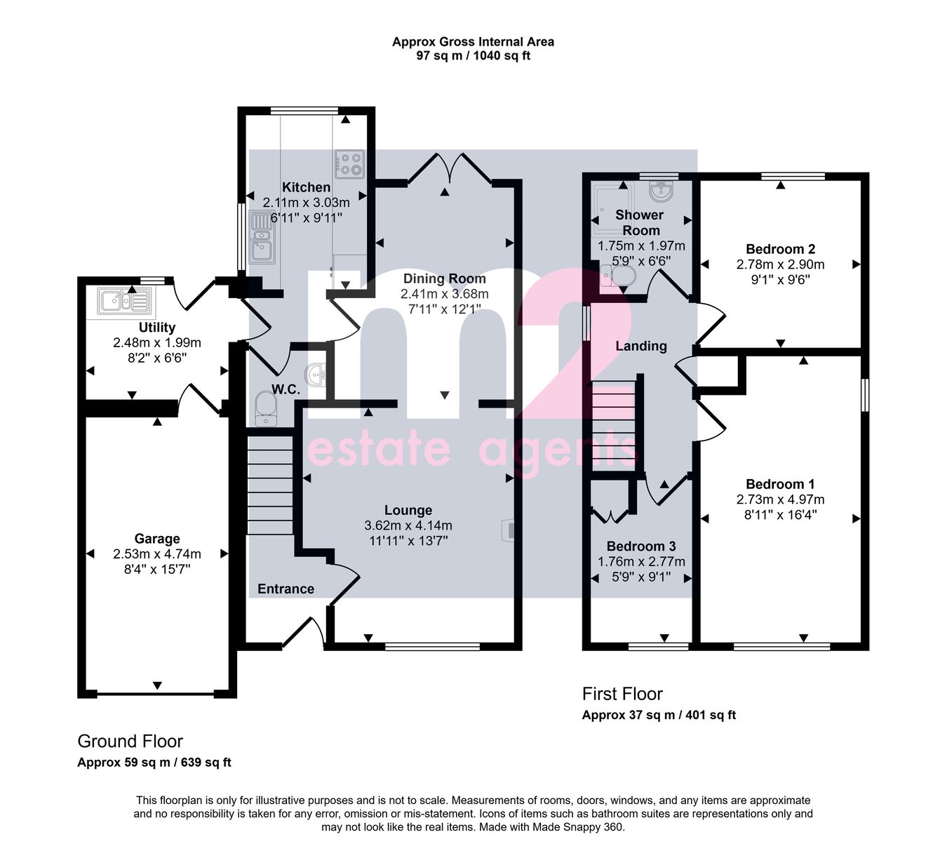 Plas Derwen Close, Abergavenny floorplan