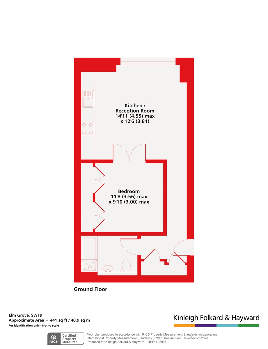 4 Cree Studios,, Elm Grove, London floorplan