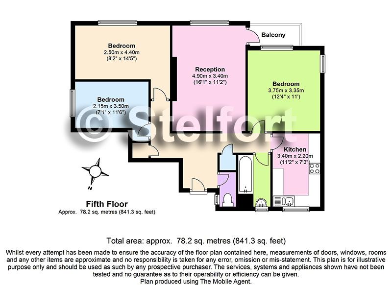 29 Marie Lloyd House, Murray Grove, London floorplan