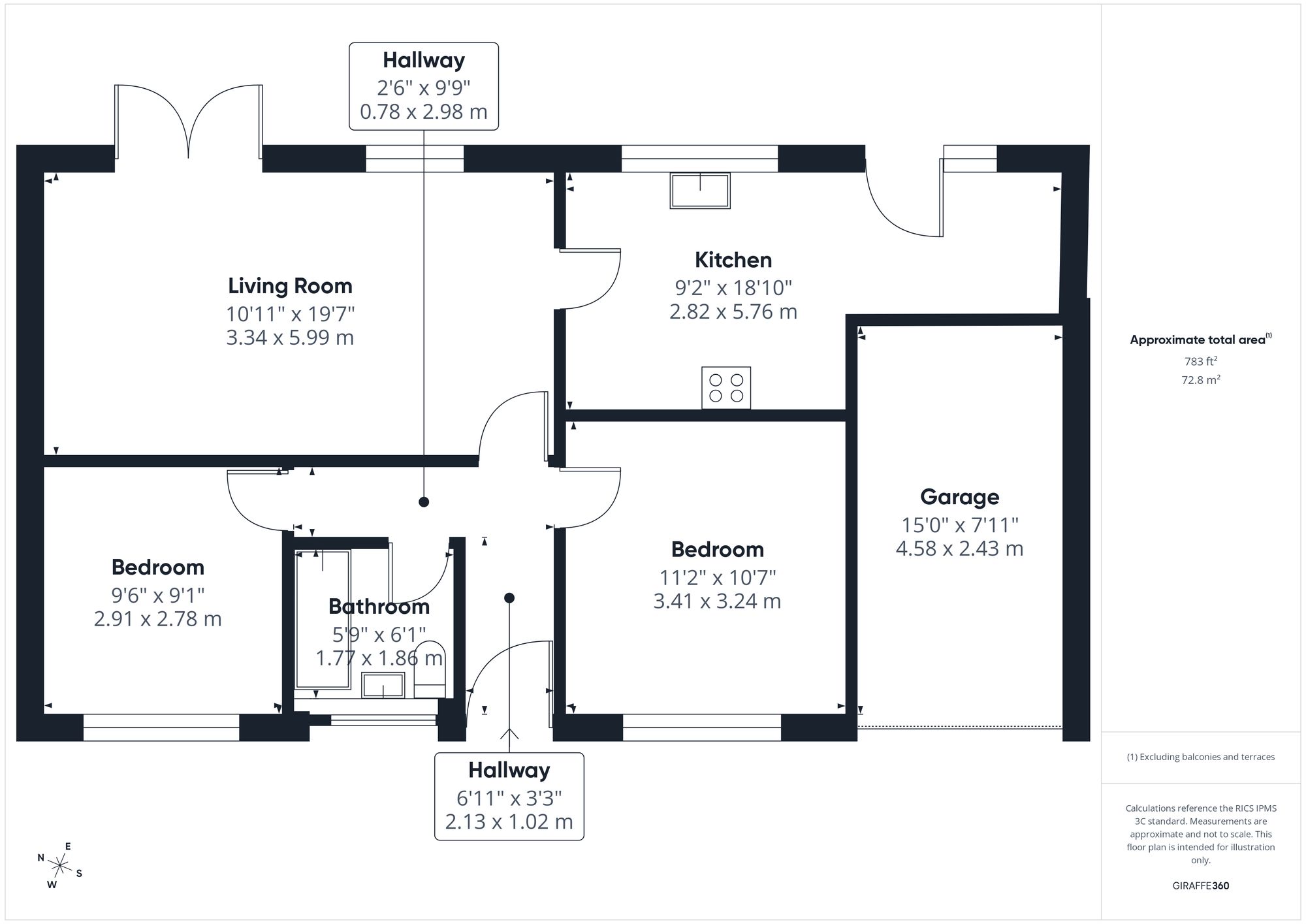 7 Elwell Avenue, Leicester floorplan