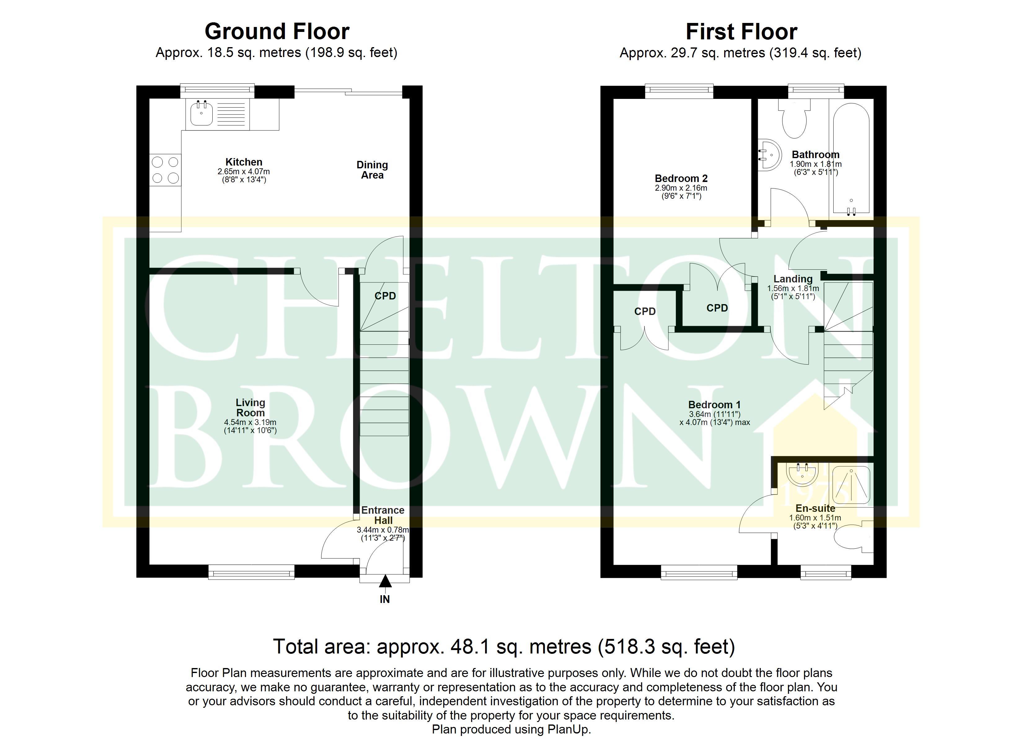17, Hedgely Court, Northampton floorplan