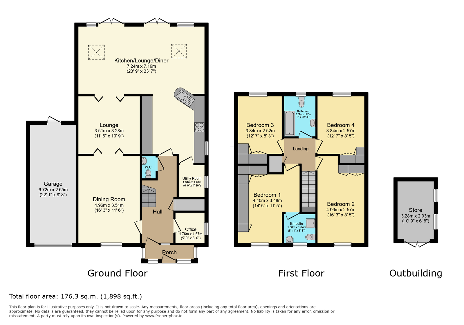 Tall Trees, Main Road, Selby floorplan
