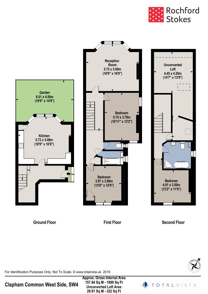 3 Bedrooms Flat to rent in Clapham Common West Side, Clapham, London SW4