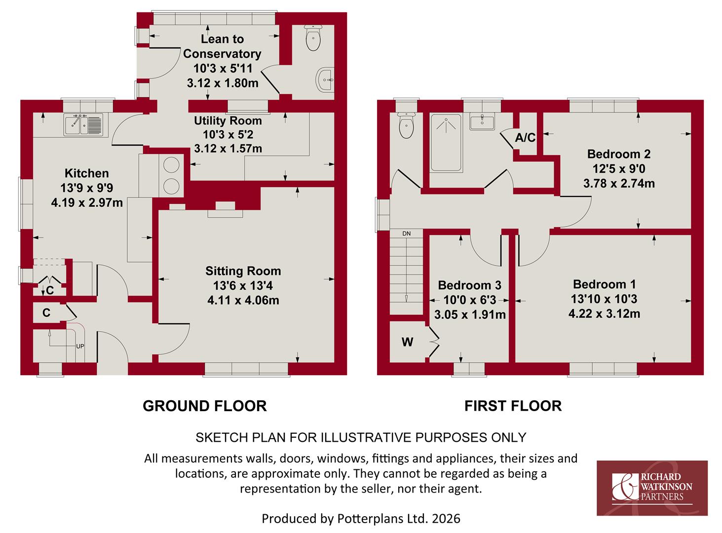 5, South Crescent, Bottesford floorplan