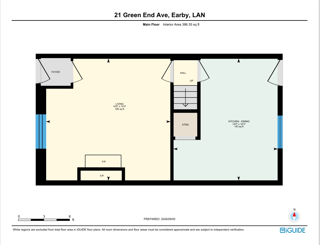 21, Green End Avenue, Lancashire floorplan