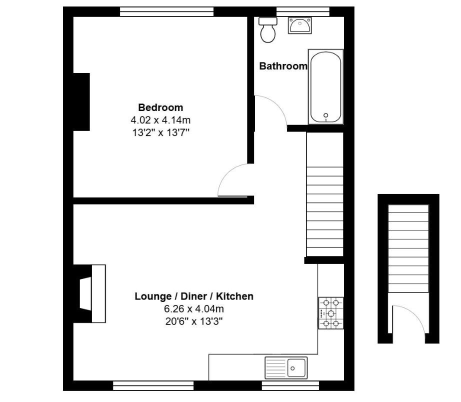 120, Muller Road, Bristol floorplan