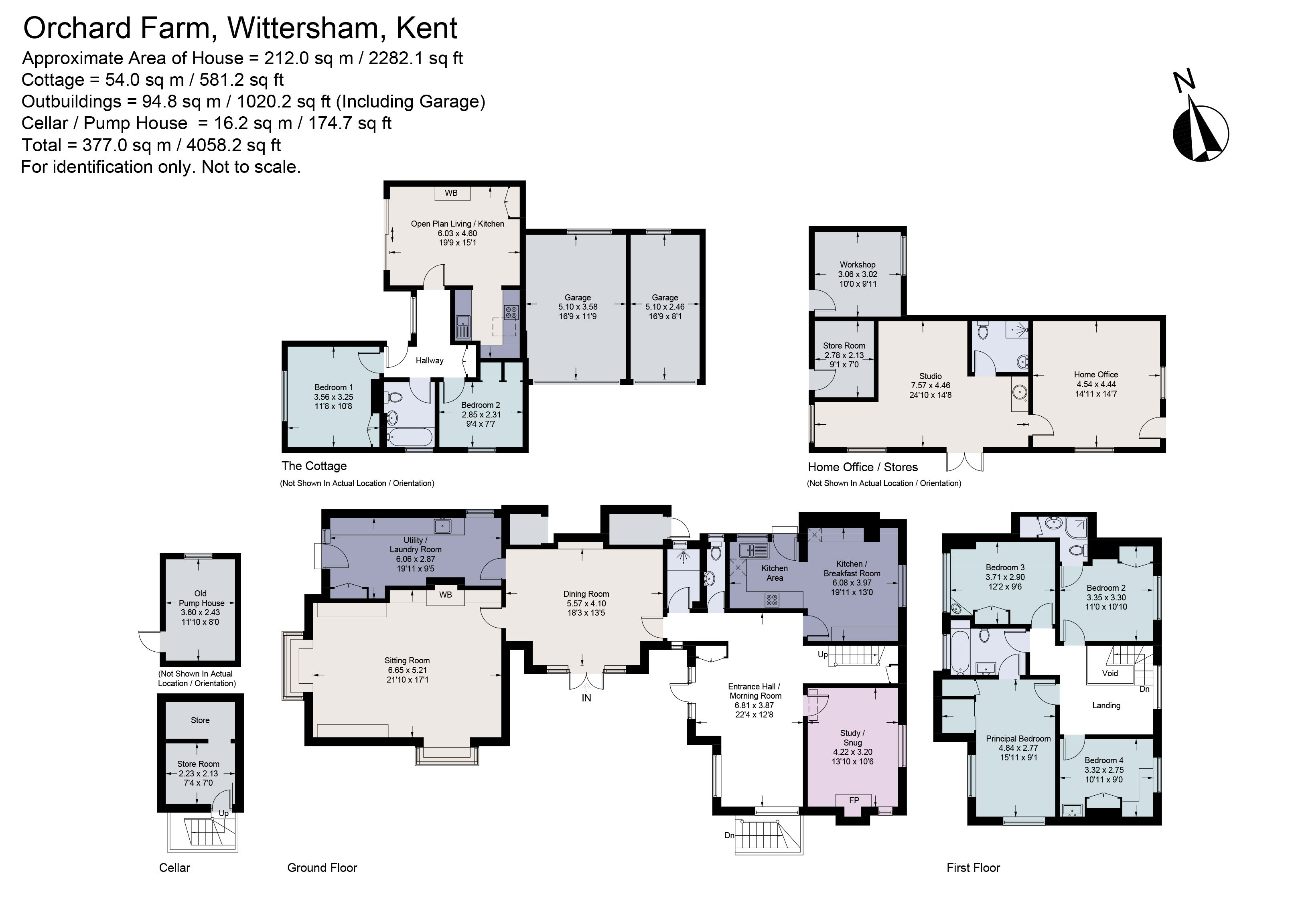 Orchard Farm,, Rye Road, Tenterden floorplan