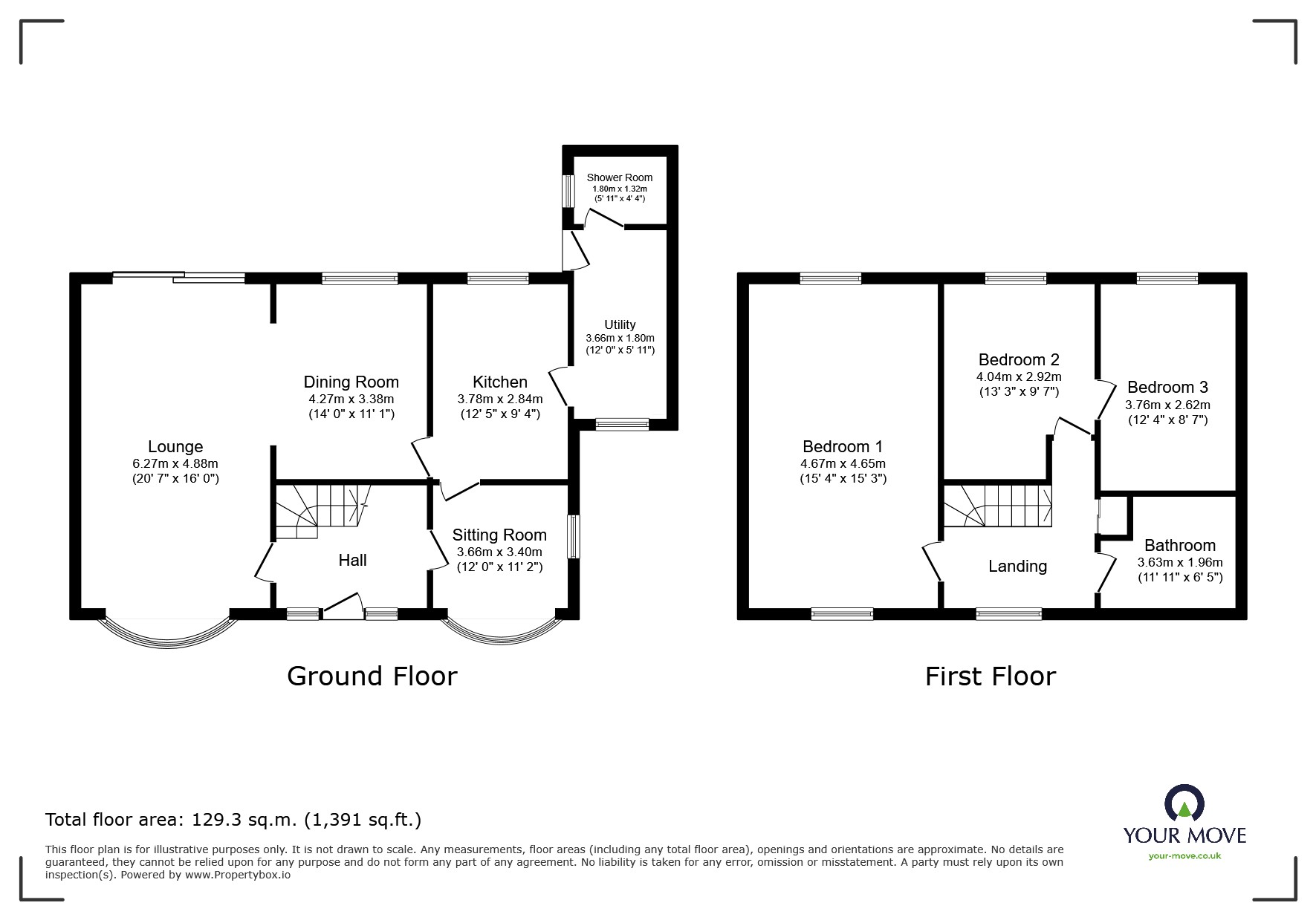 31, Station Road, Stoke-on-Trent floorplan