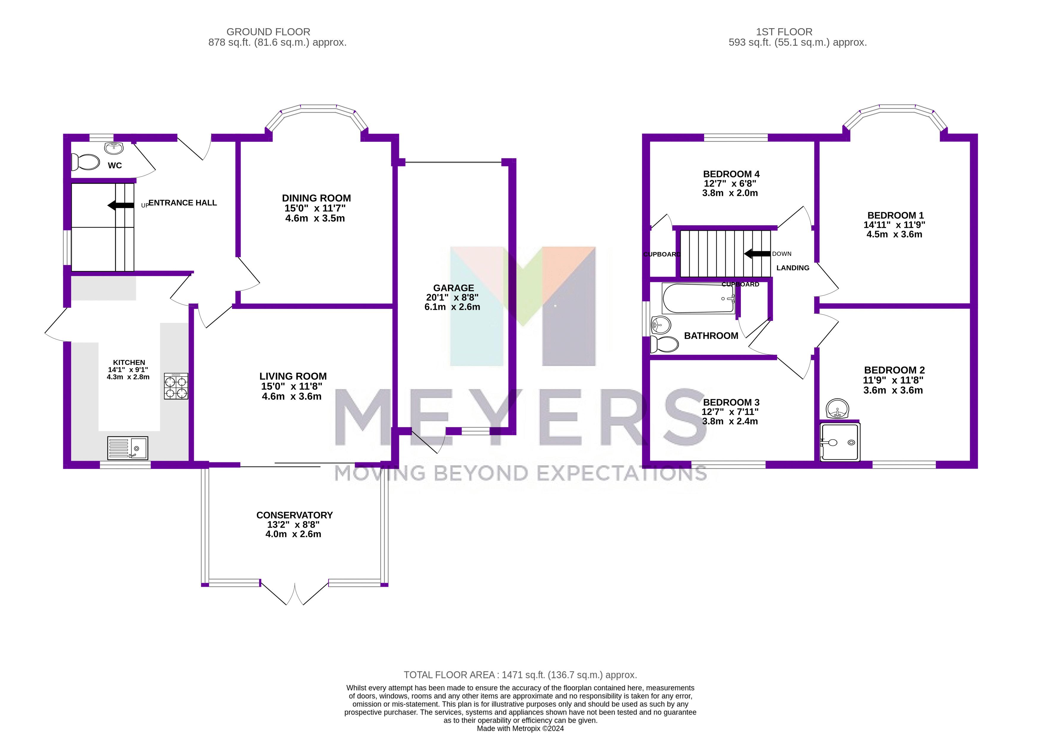 Swanmore Road, East, Bournemouth BH7, 4 bedroom detached house