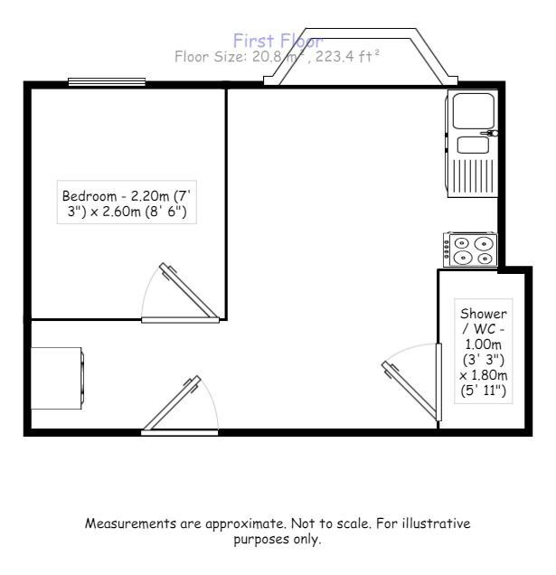 1 Bedrooms Flat to rent in Blenheim Gardens, Wallington SM6