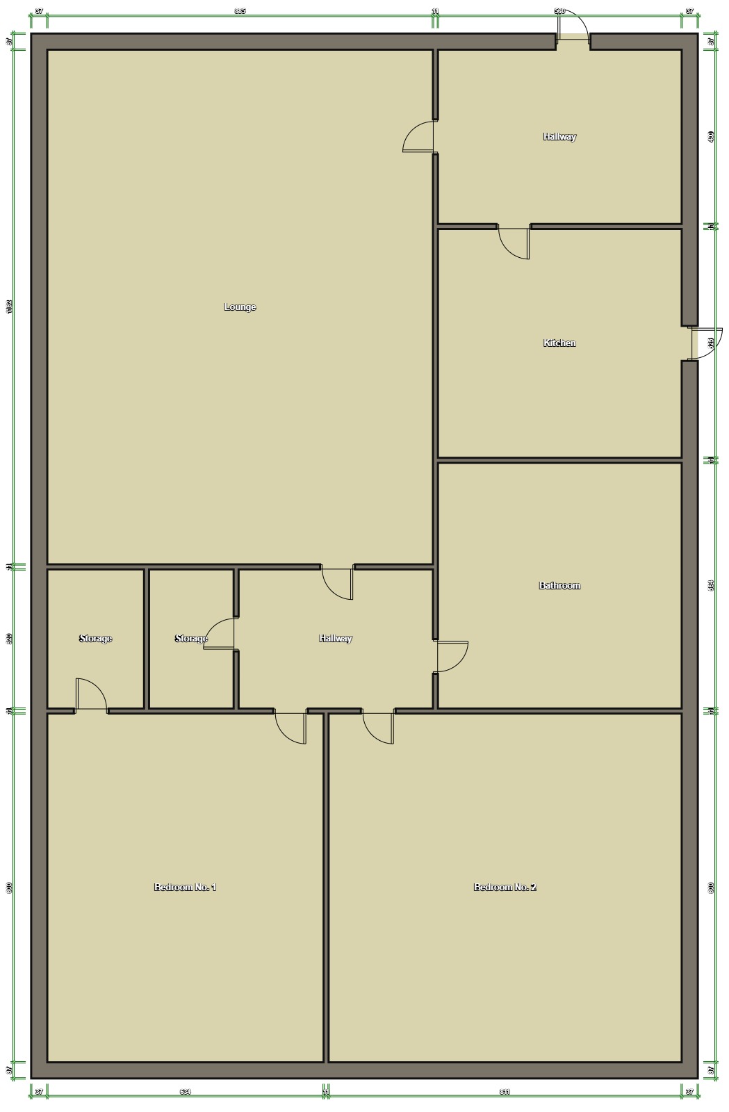 55a, Baldorran Crescent, Cumbernauld floorplan