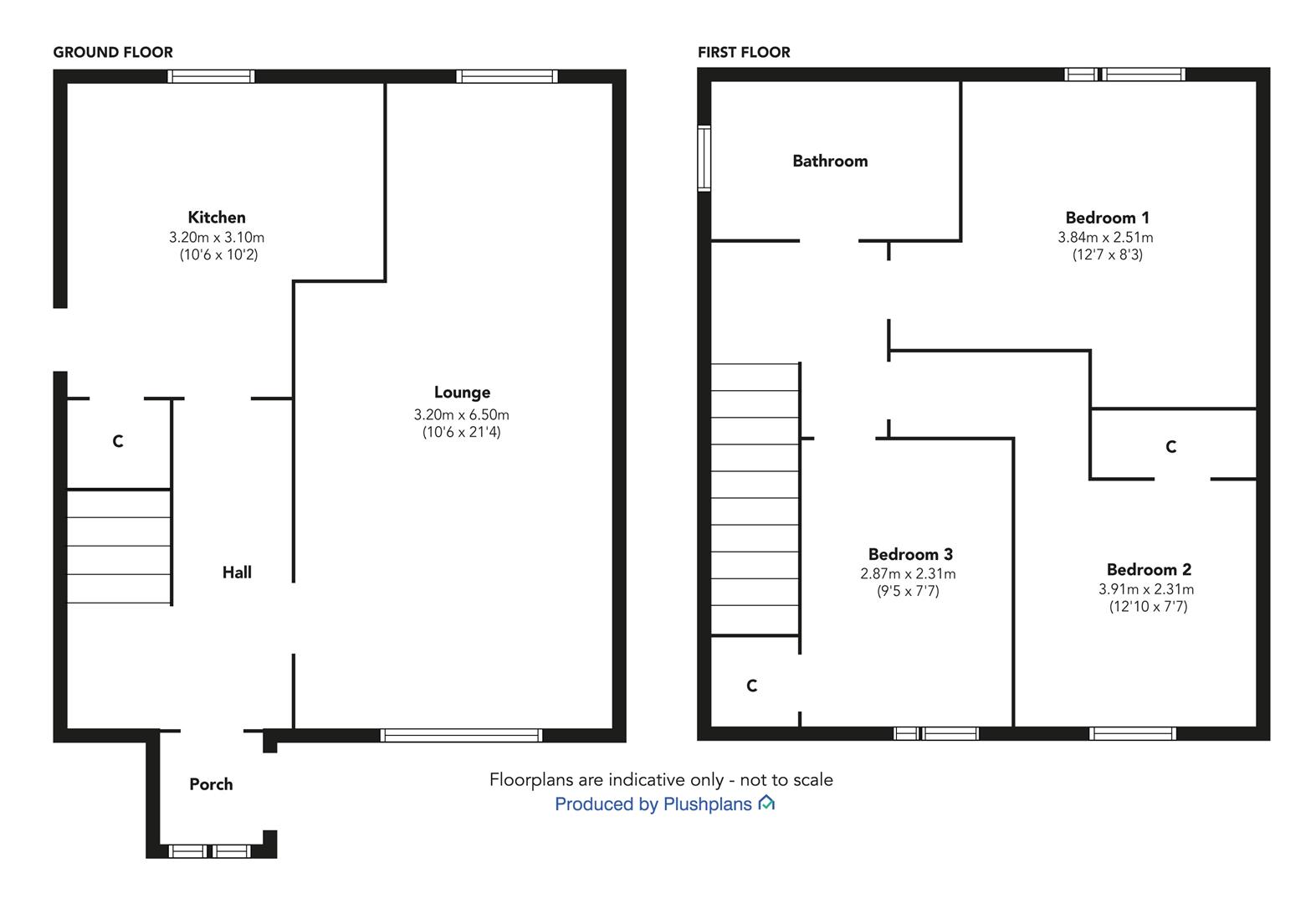 34, Braeside Road, Greenock floorplan