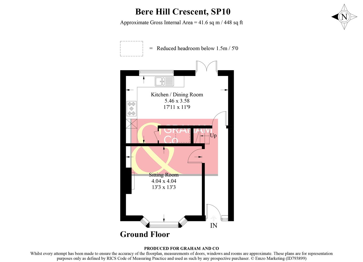 91, Bere Hill Crescent, Andover floorplan