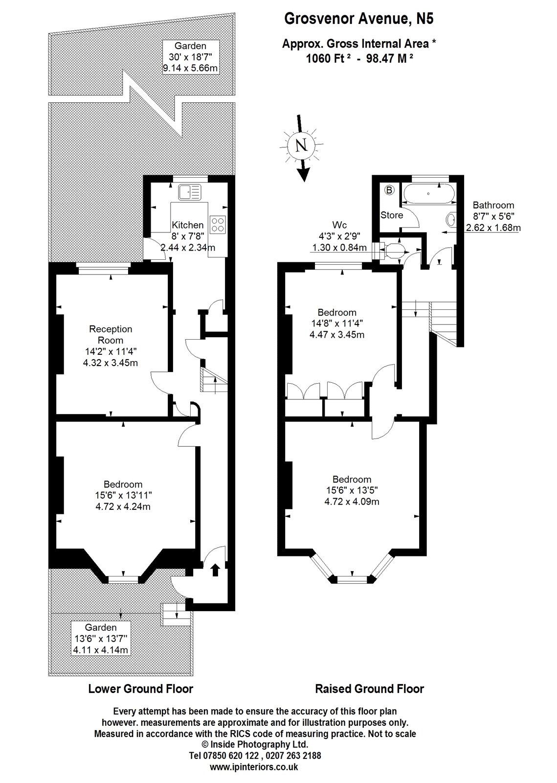 3 Bedrooms Maisonette for sale in Grosvenor Avenue, Highbury N5
