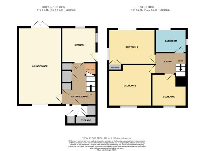 Peddars Court, Lowestoft floorplan