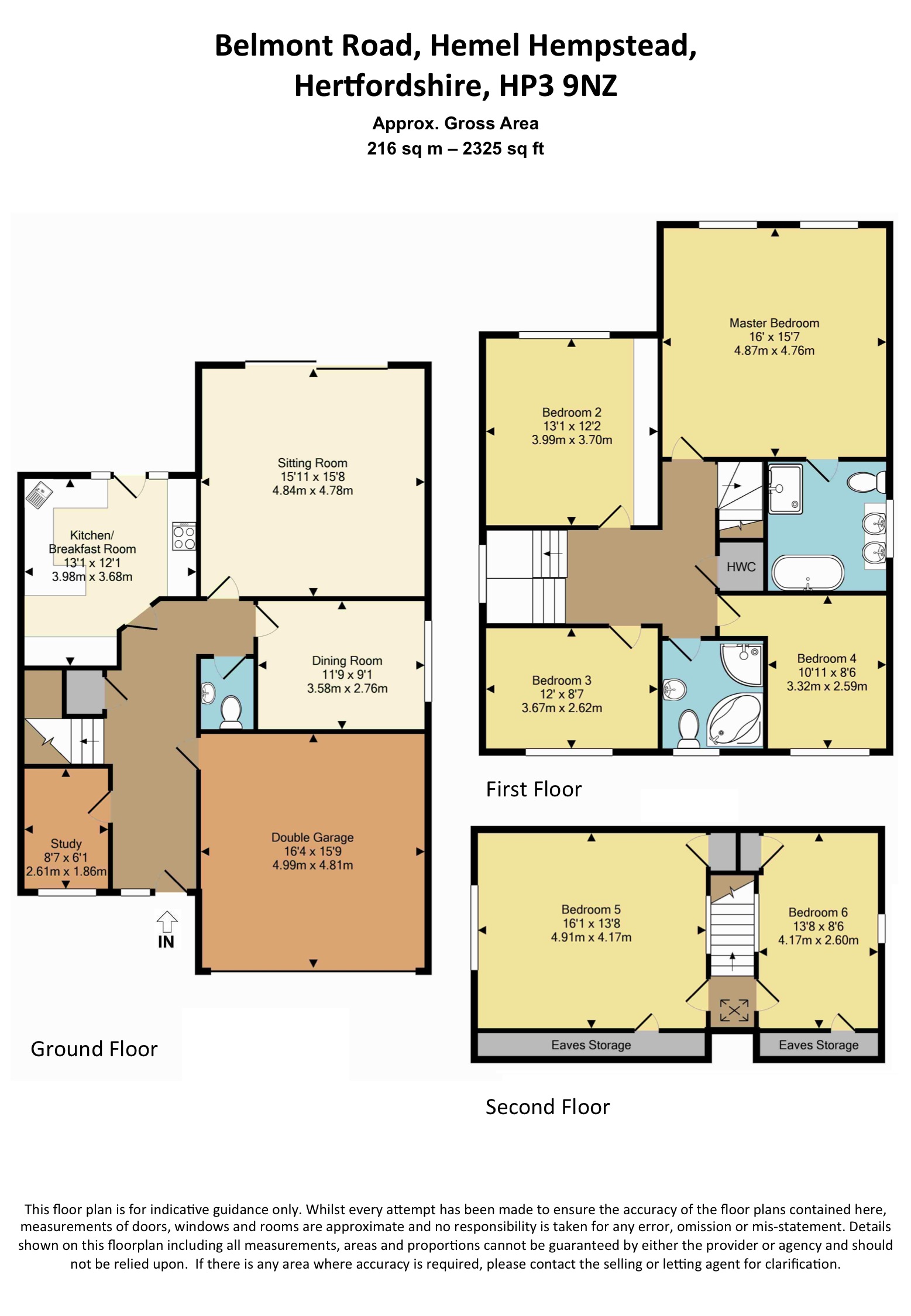 6 bed detached house for sale in Belmont Road, Hemel Hempstead