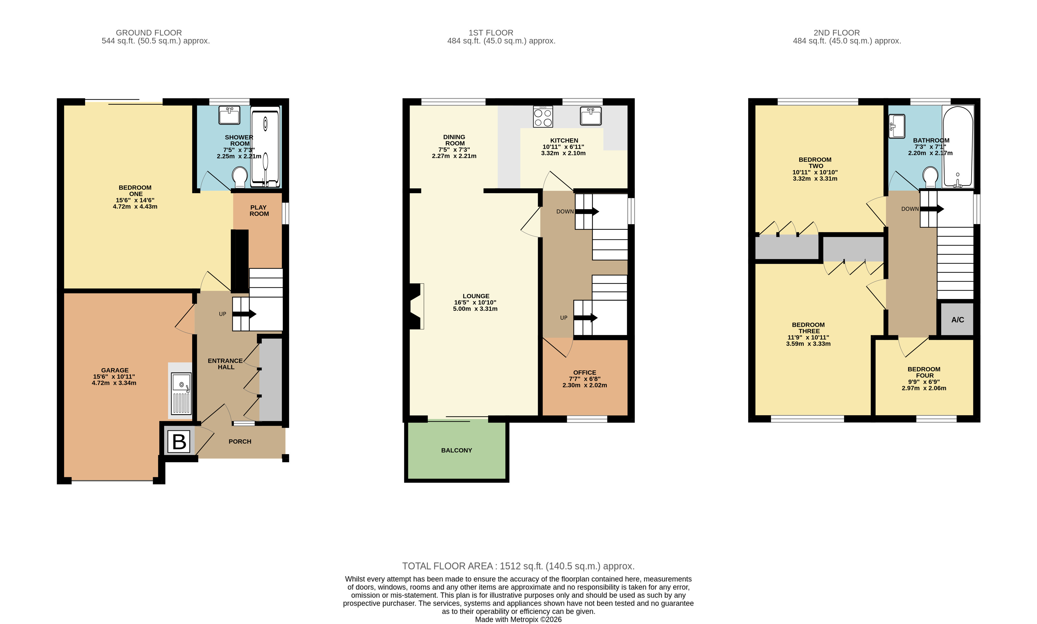 10, Dunham Rise, Altrincham floorplan
