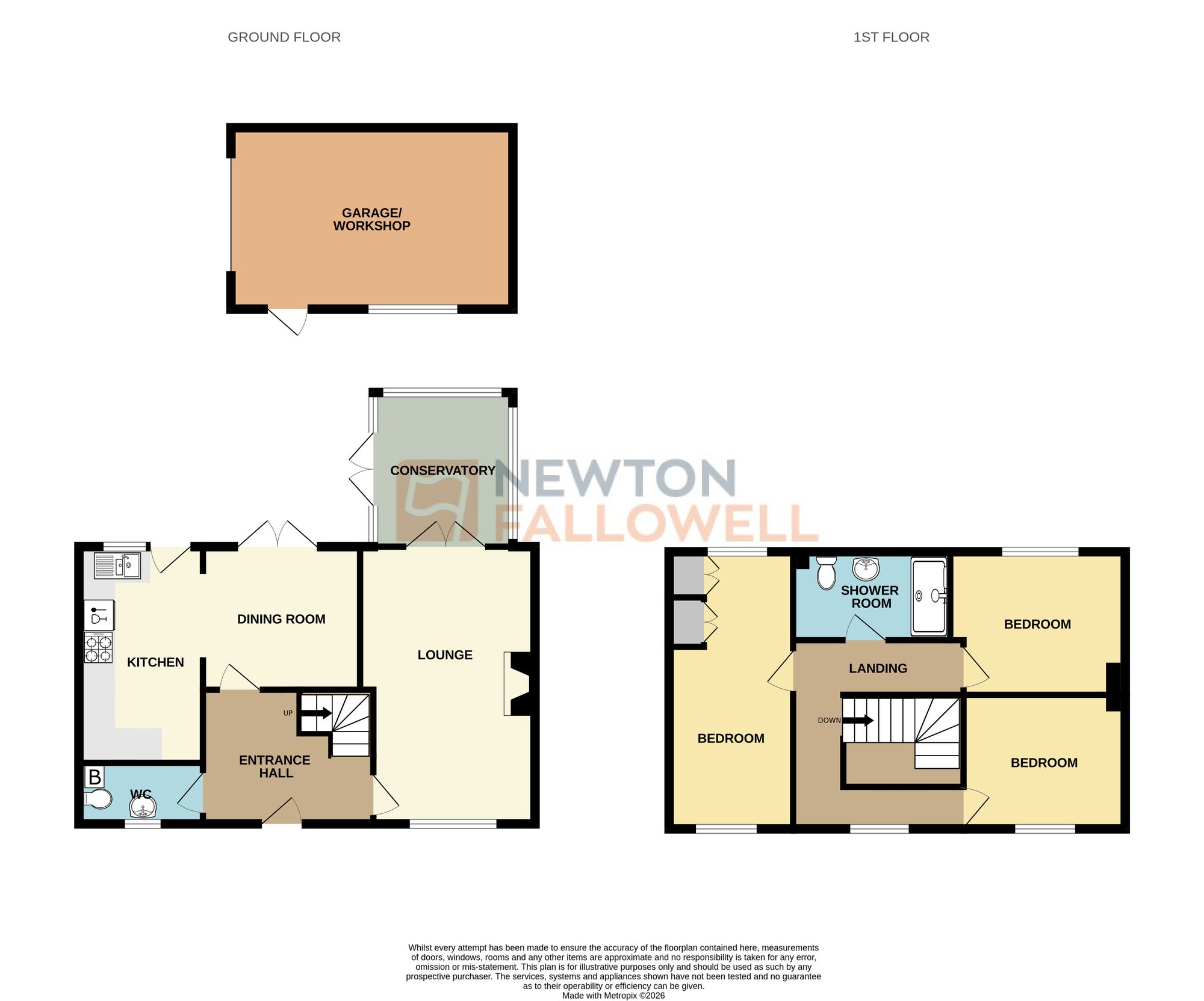 11 Bell Lane, Newark floorplan