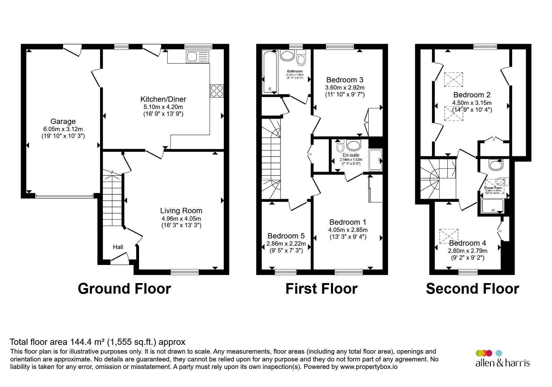 15, Chivers Street, Bath floorplan