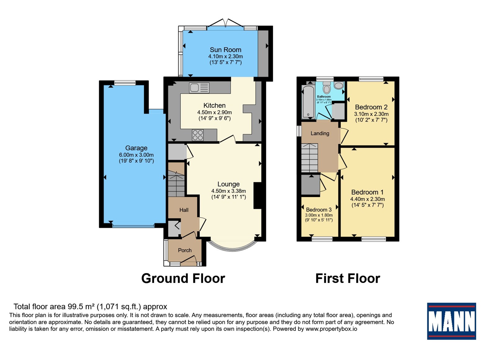36, Limetree Close, Kent floorplan