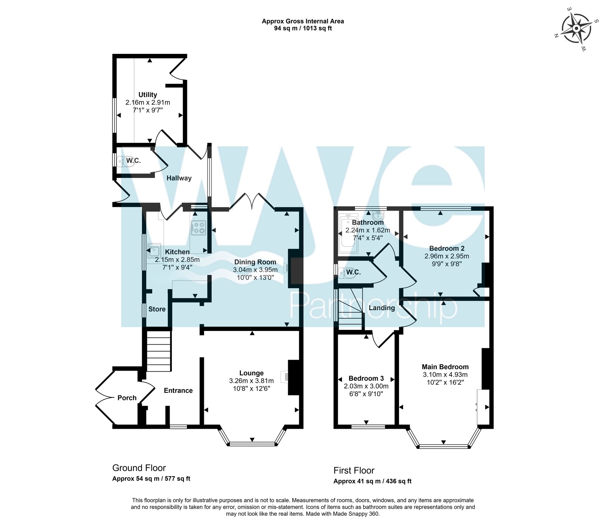 1 Widdenton View, High Wycombe floorplan