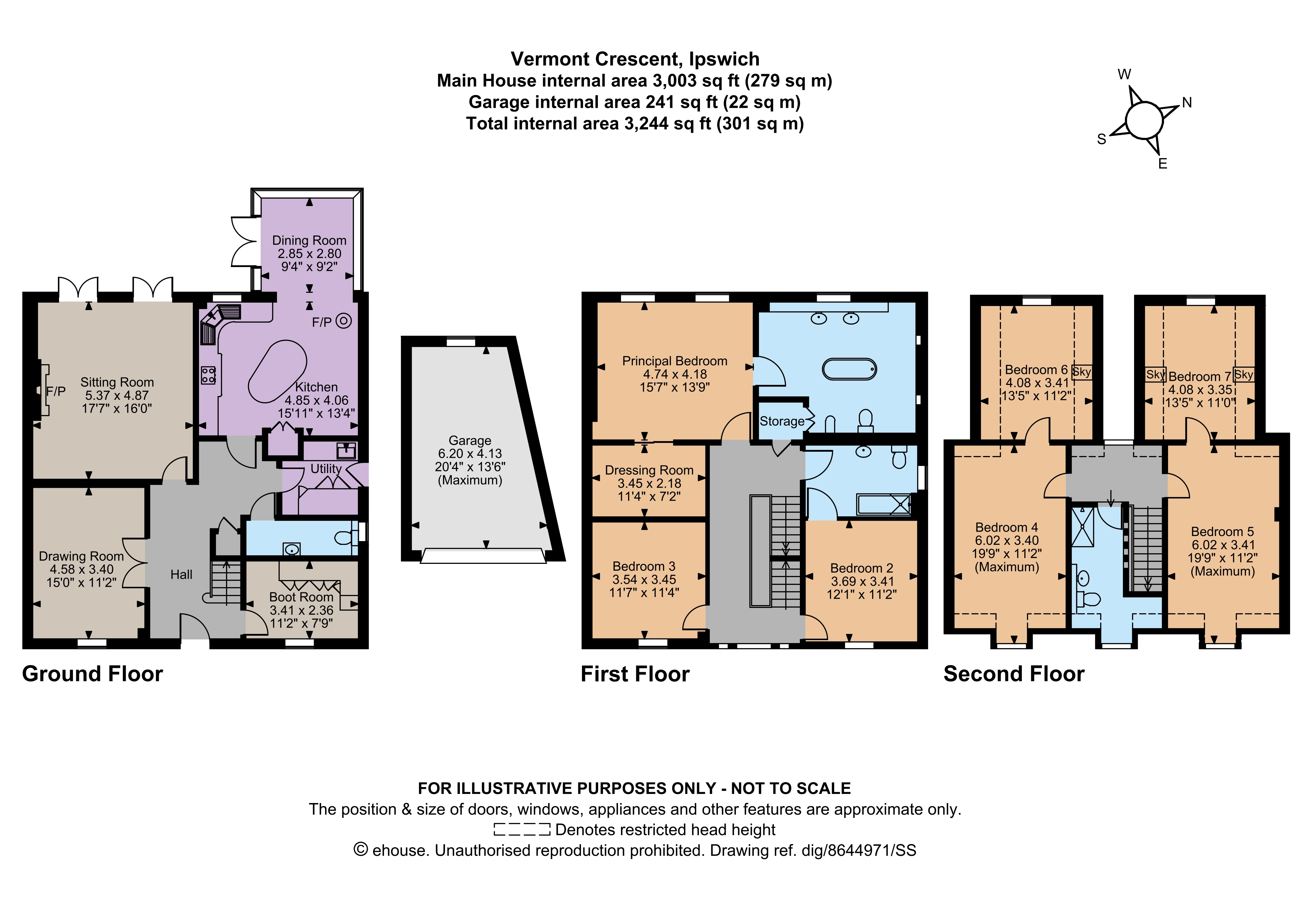 28, Vermont Crescent, Suffolk floorplan