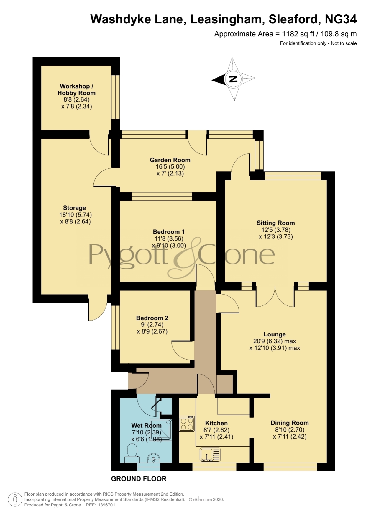 24, Washdyke Lane, Sleaford floorplan