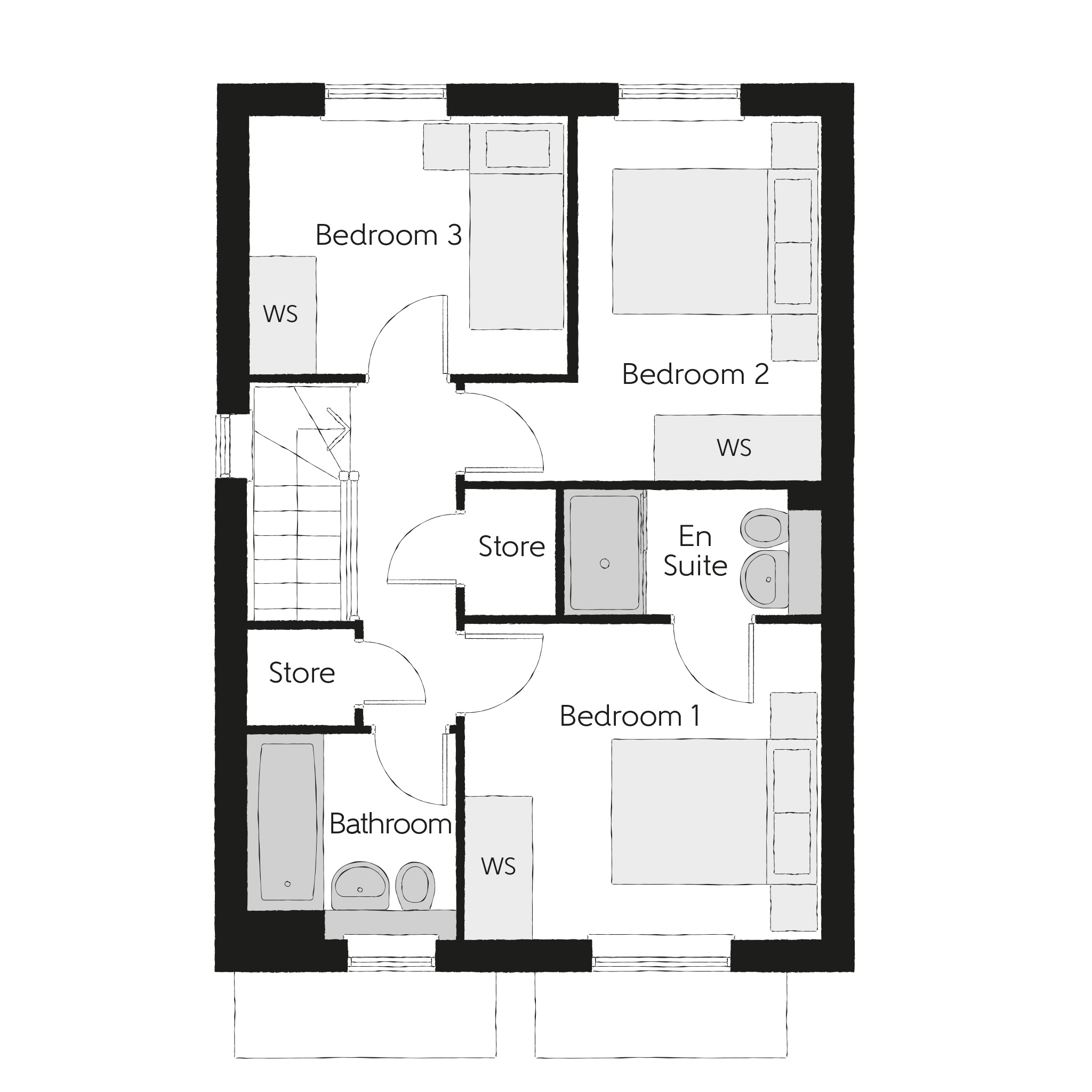 132, Easington Lane, Houghton Le Spring floorplan