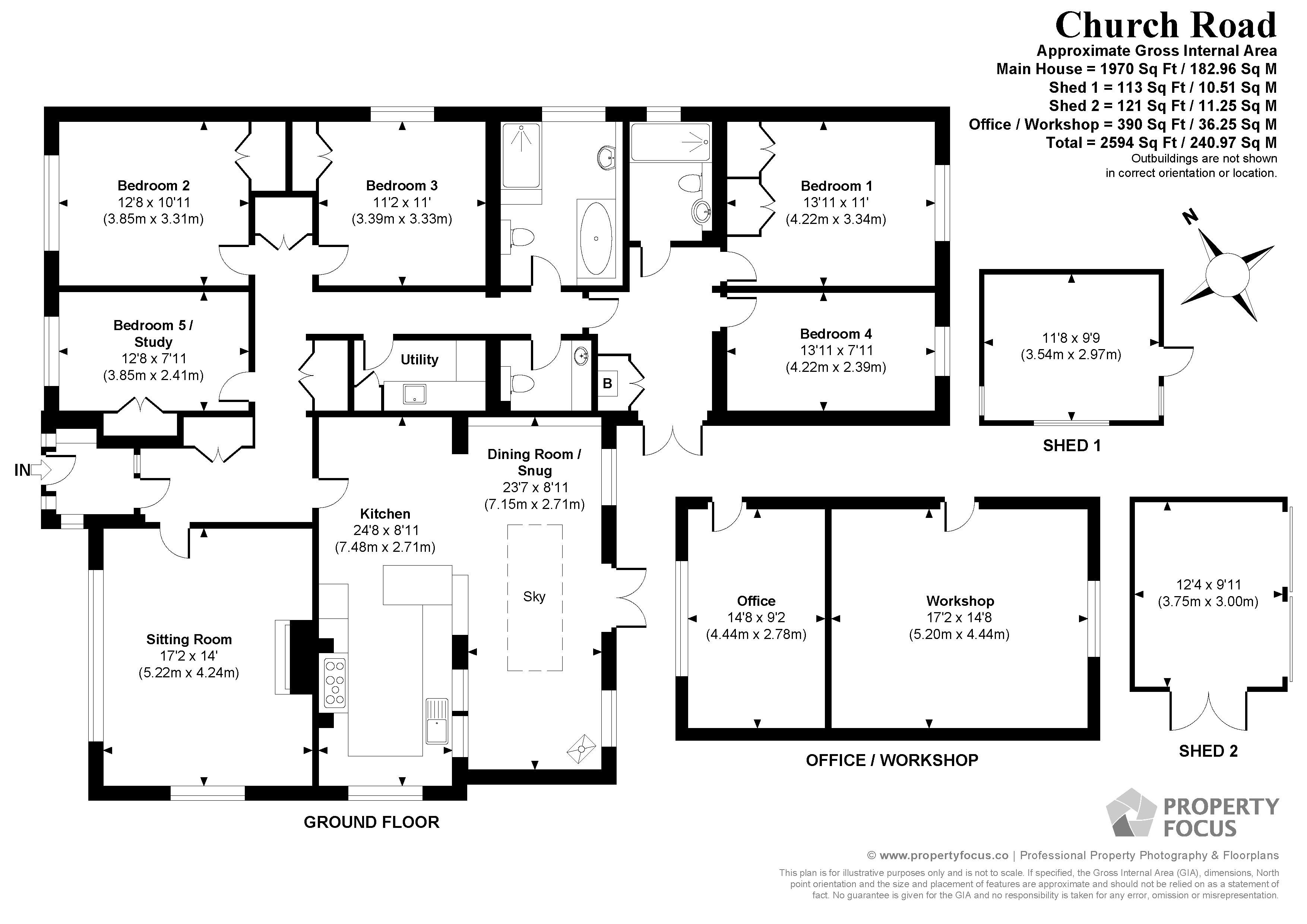 24, Church Road, Salisbury floorplan