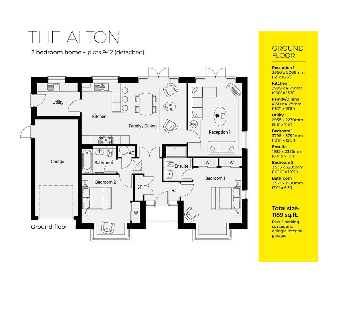 Plot 10, The Alton, Severn Meadows, Upton Upon Severn floorplan
