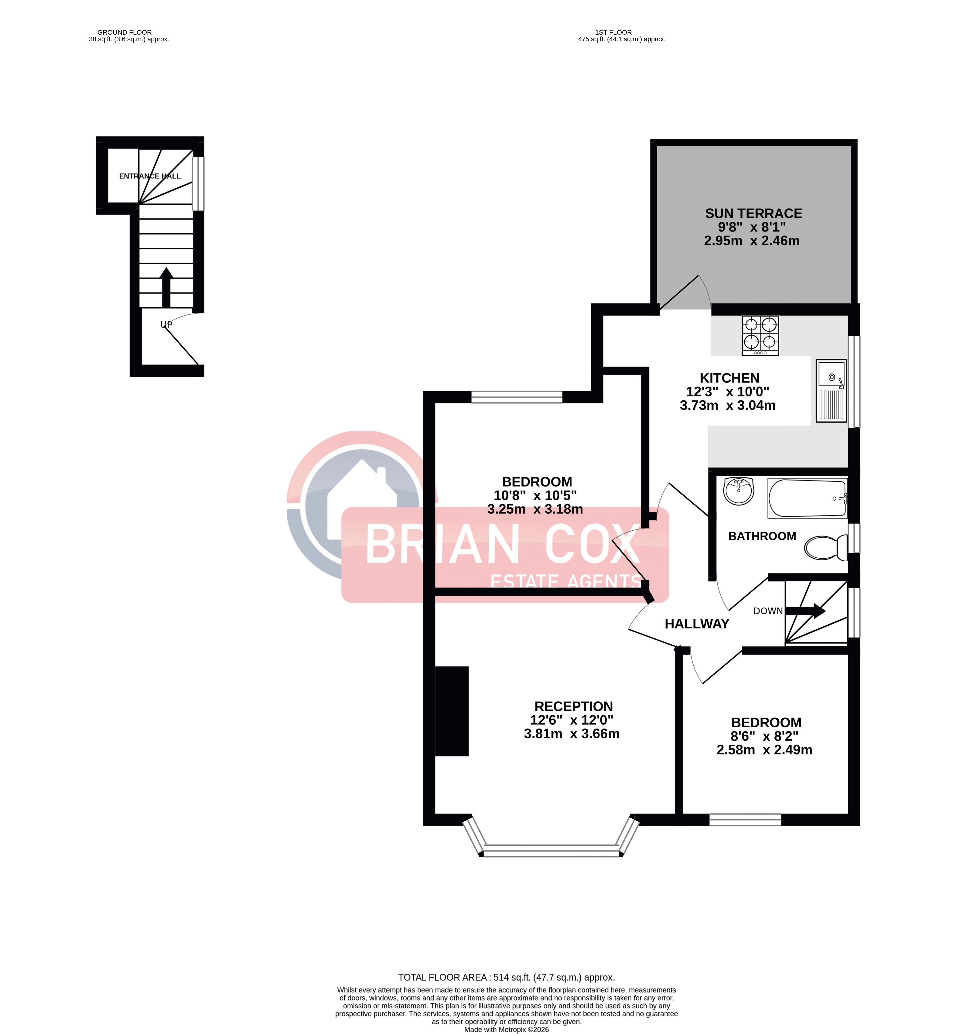 2A, Wordsworth Avenue, Greenford floorplan