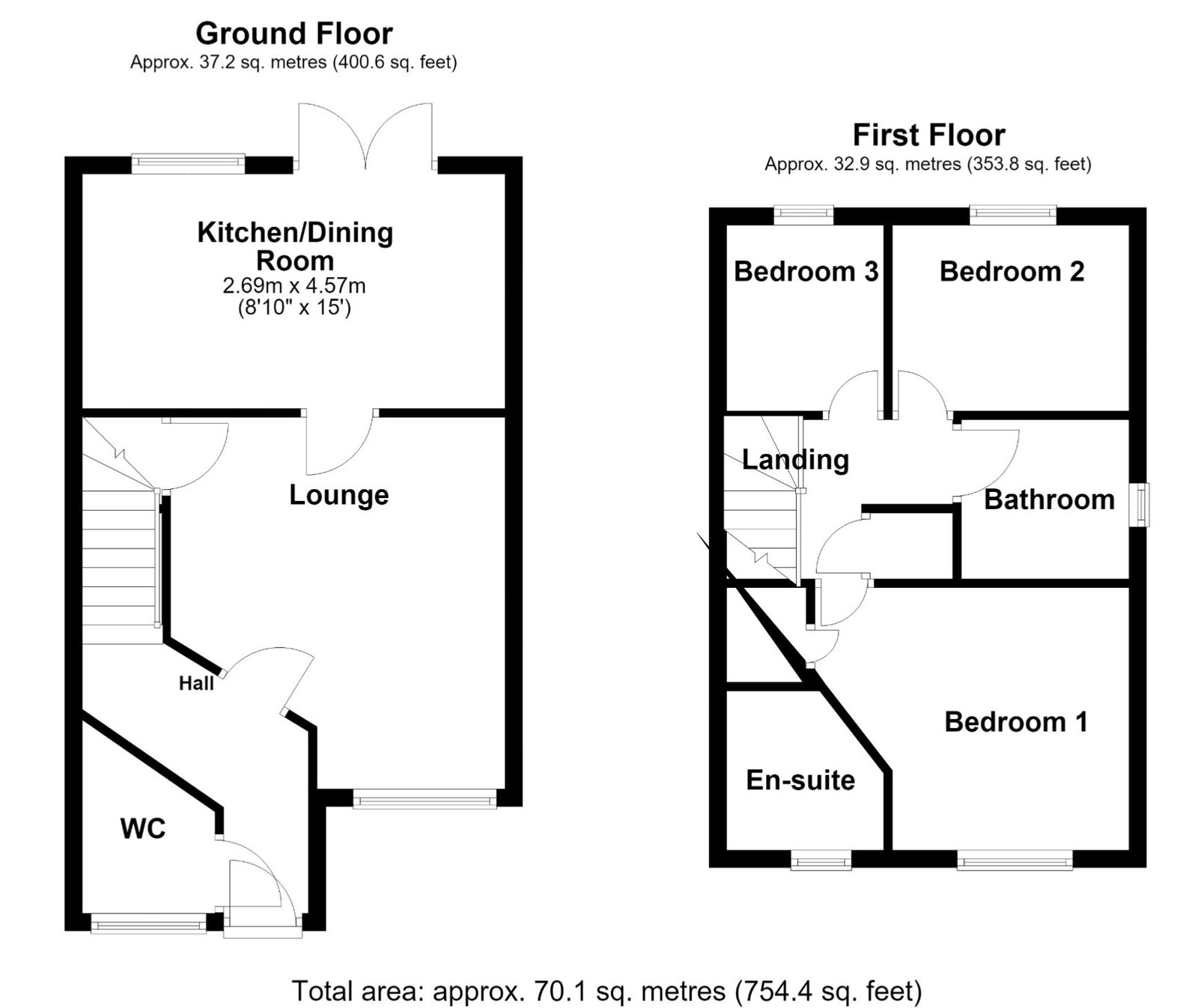 51a, Cilgant Y Lein, Bridgend floorplan