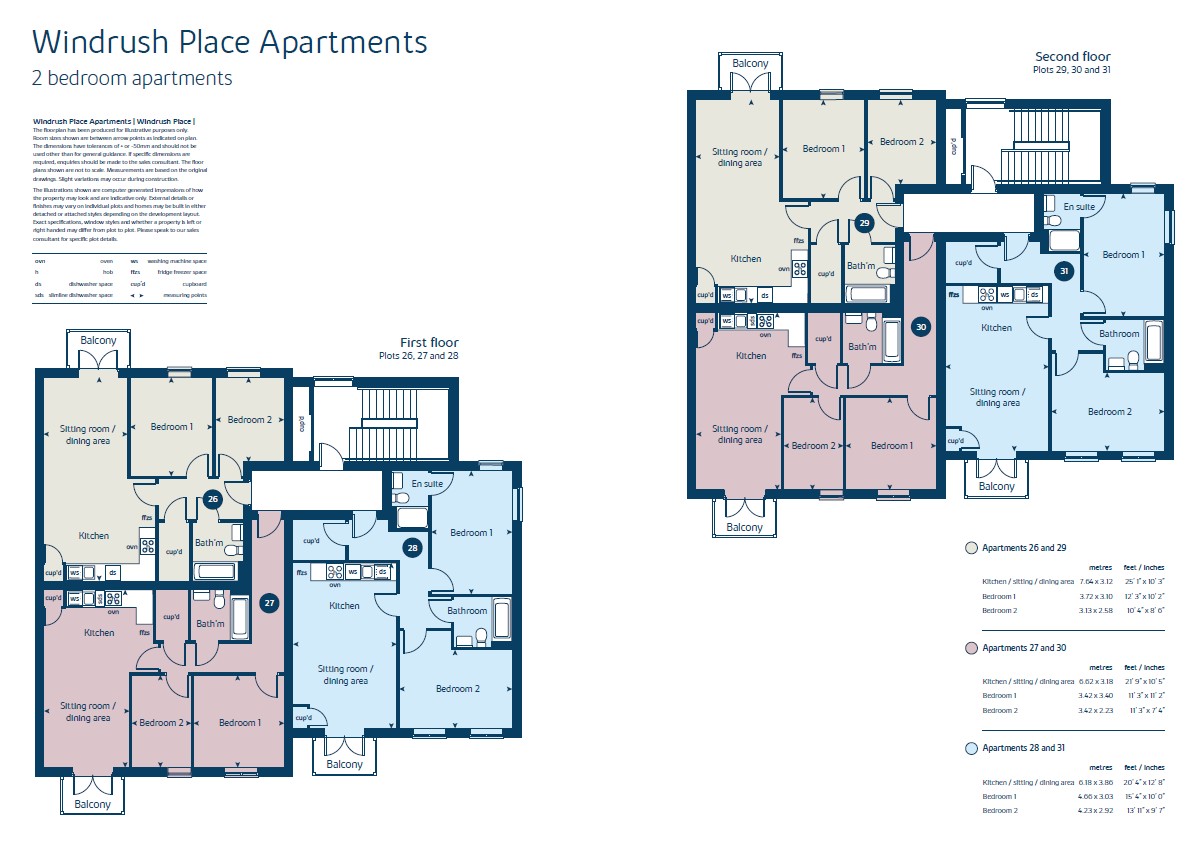 Plot 33, Centenary Way, Windrush Place, Witney floorplan