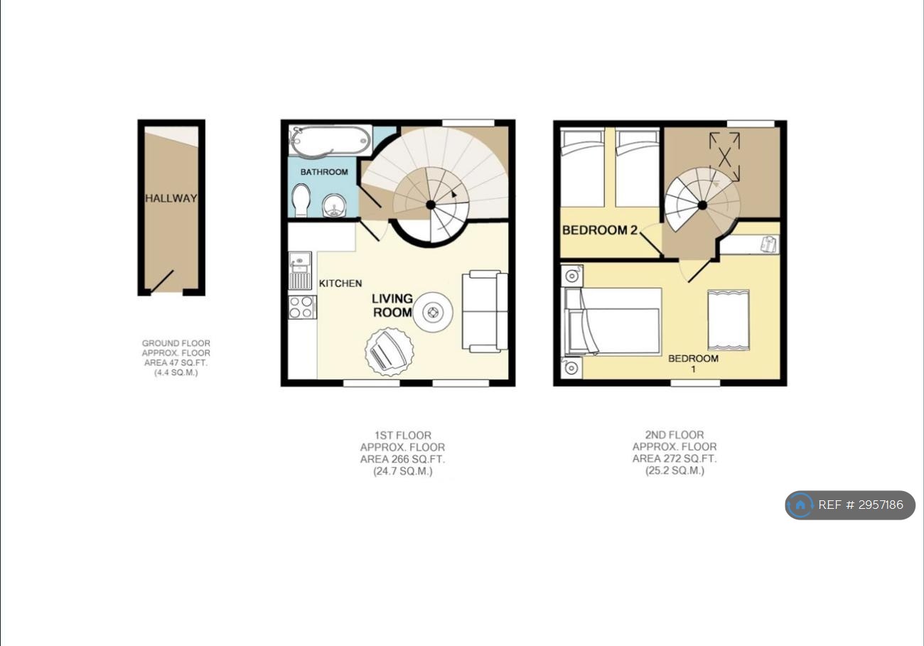 Majestic Mews, The Auction Rooms Gloucester St, Brighton floorplan