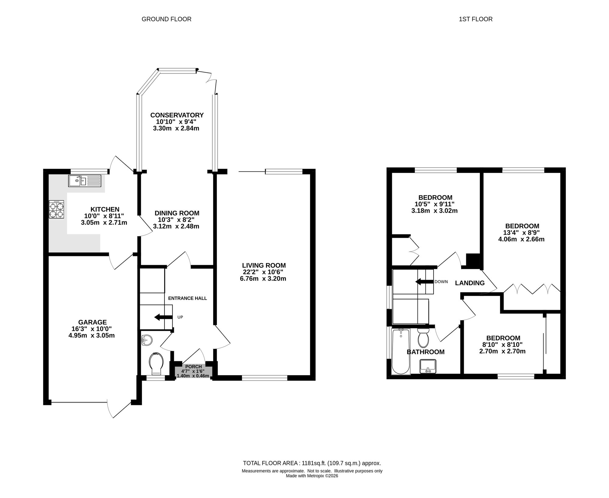 2 Sharston Crescent, Knutsford floorplan