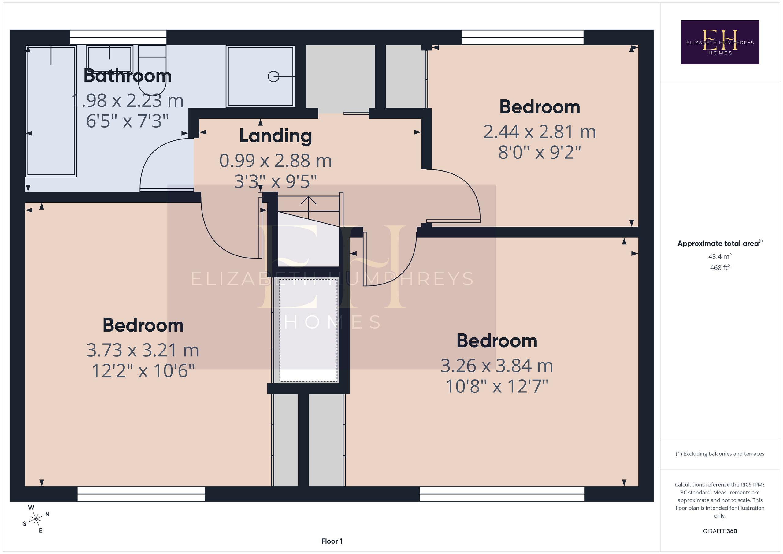 19 Arkle Court, Alnwick floorplan