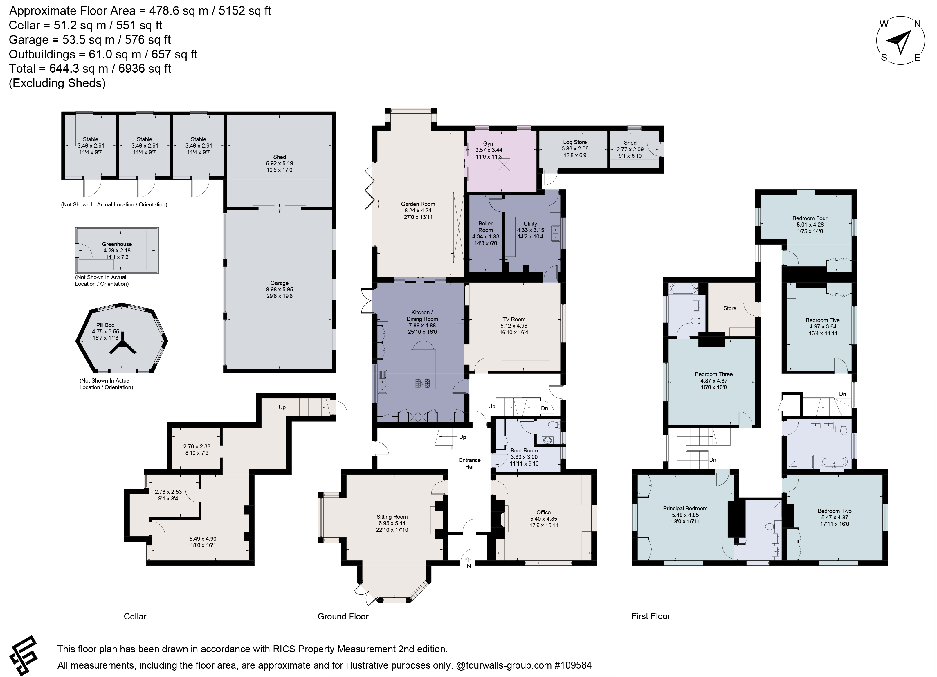 Nine Wells House,, Granhams Road, Cambridge floorplan