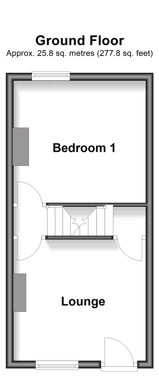 Gardiner Street, Gillingham floorplan