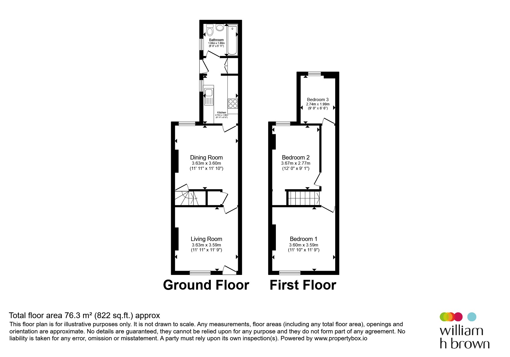104, Station Street, Loughborough floorplan