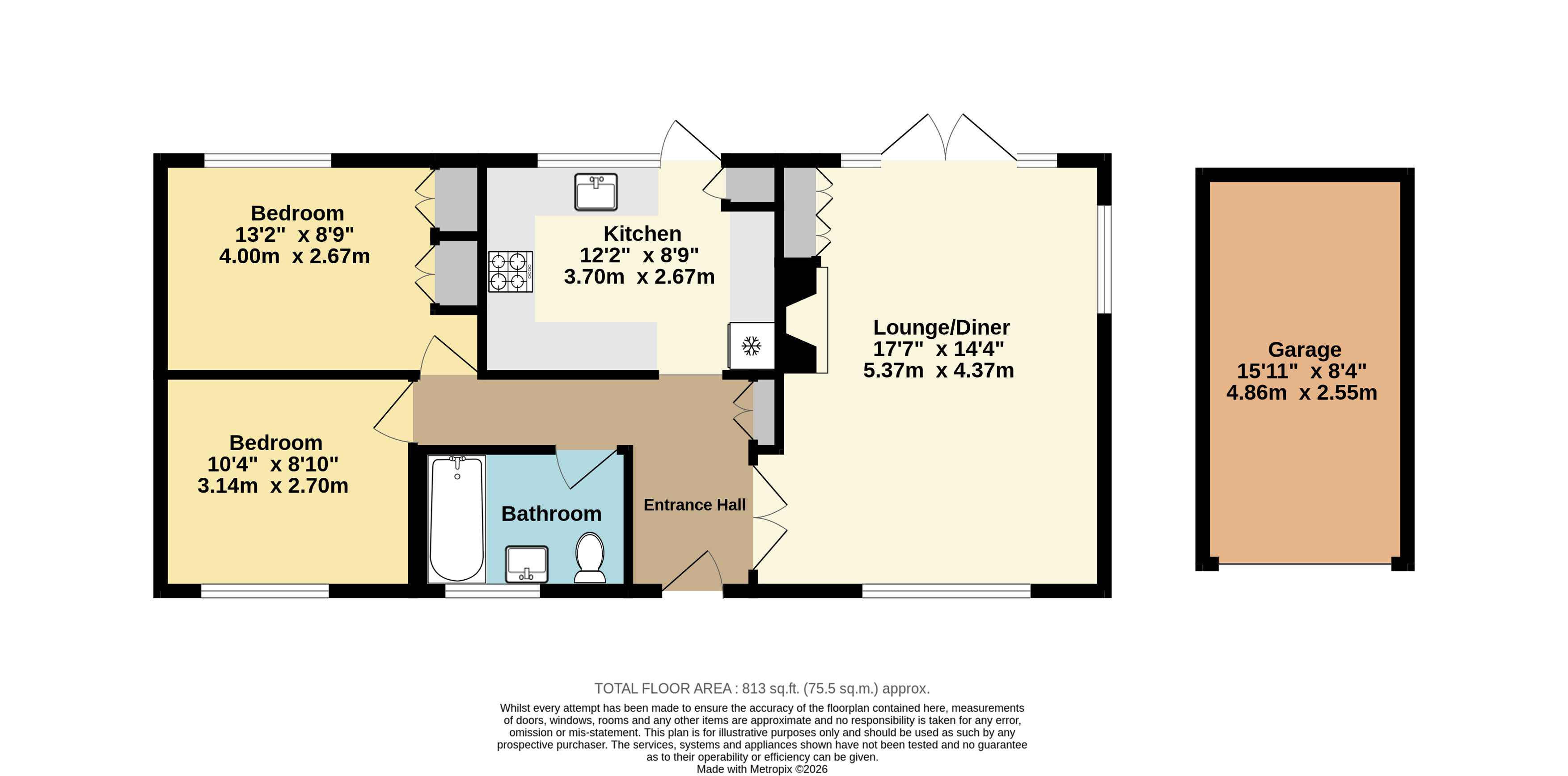 20, Dorset Close, Kent floorplan