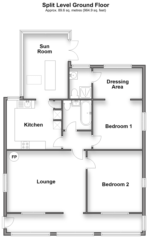 Raymoor Avenue St. Mary's Bay, Romney Marsh floorplan