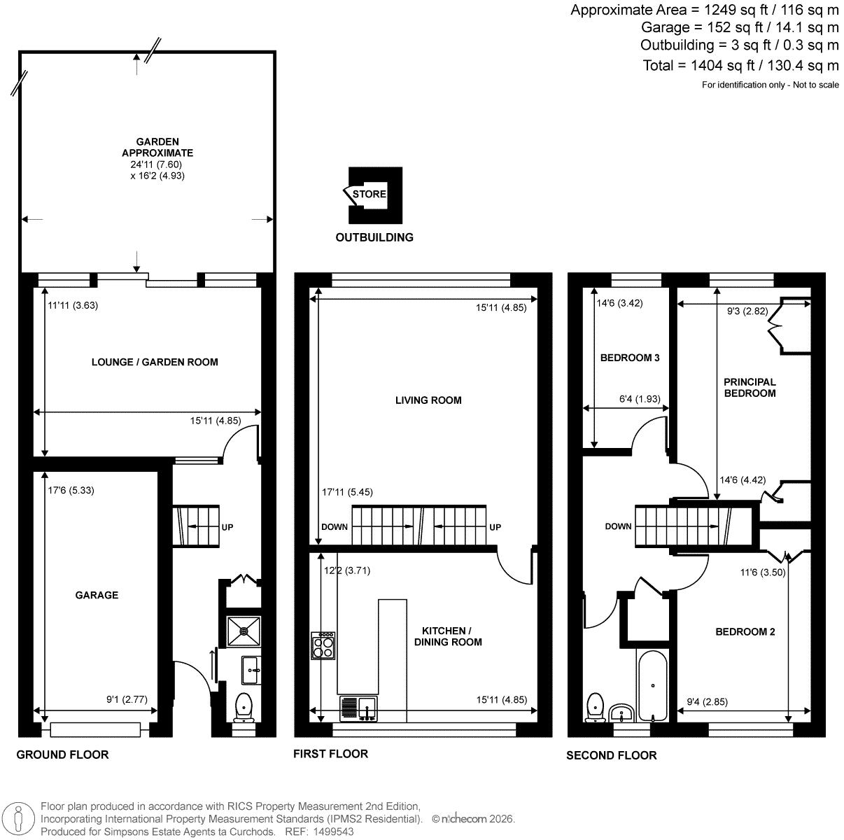 30, Grove Road, Shepperton floorplan