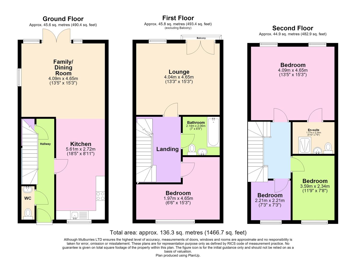 55, Shearwater Road, Hemel Hempstead floorplan