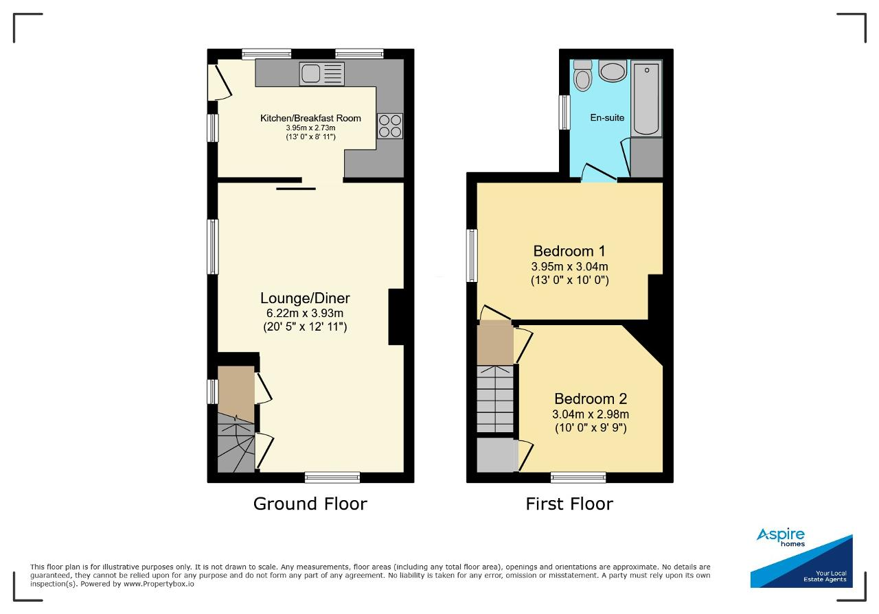 2 West Villas, Pius Drove, Wisbech floorplan