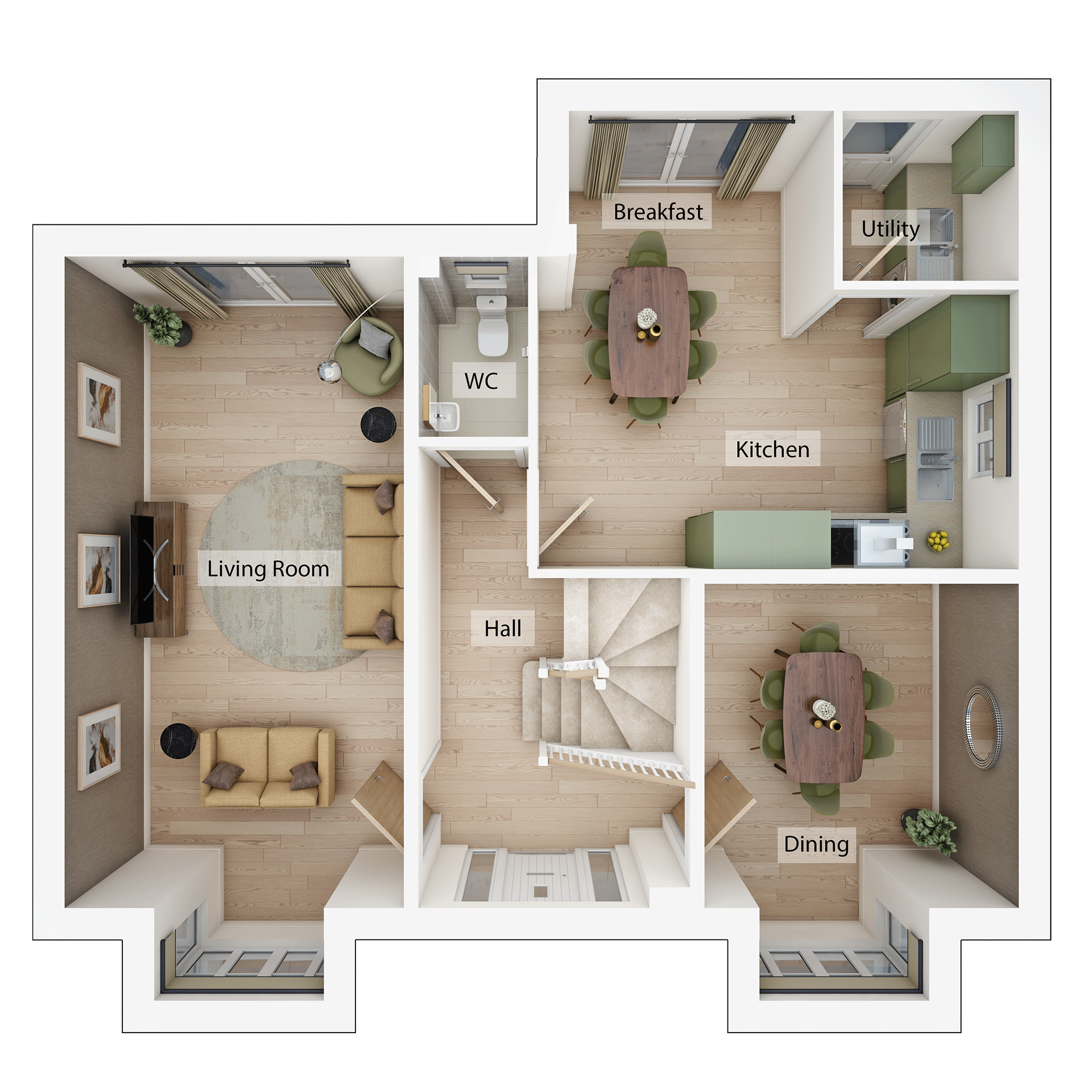 236, Hanafey Way, Northampton floorplan