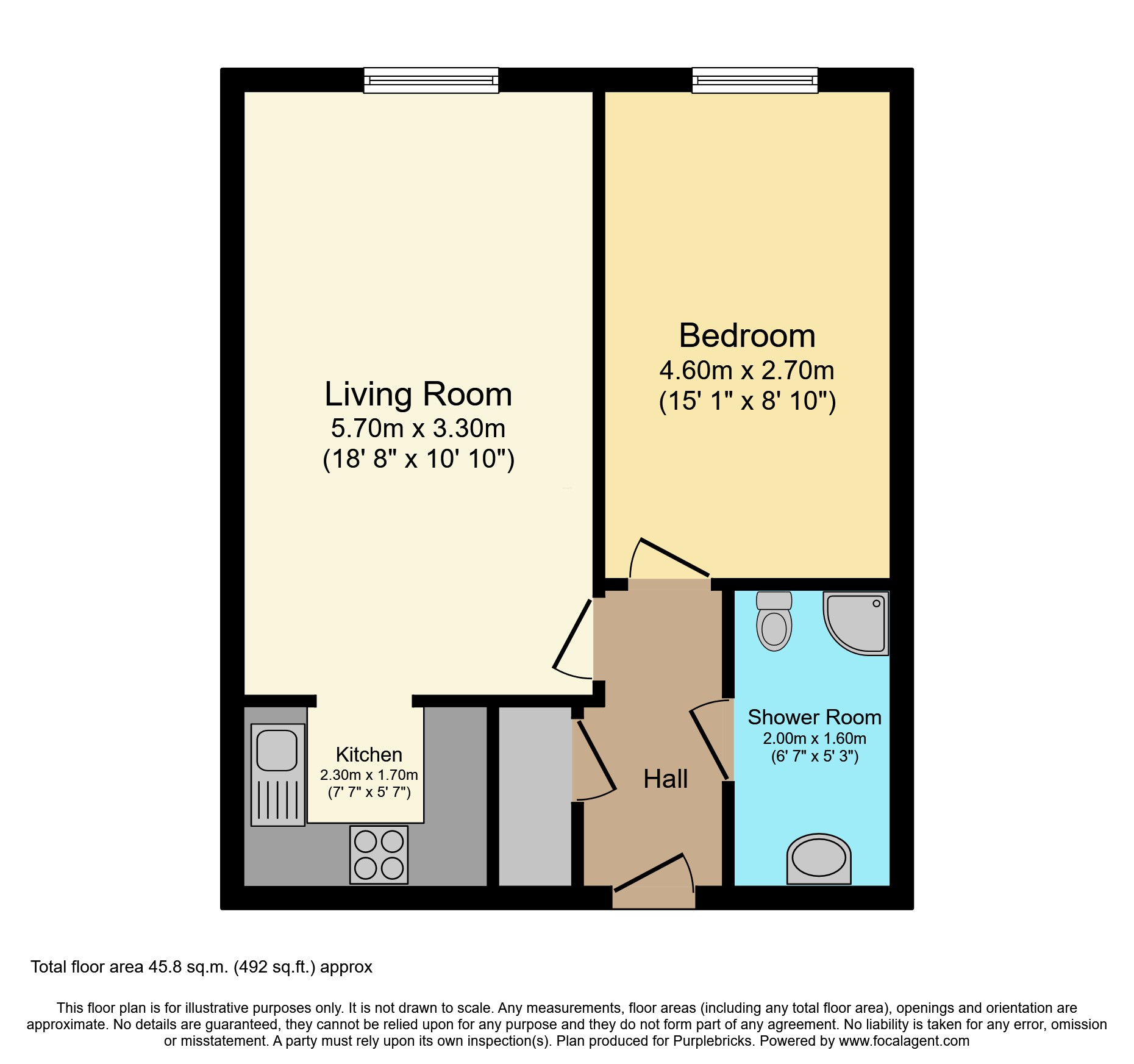 Flat 35/McKernan Court, High Street, Sandhurst floorplan