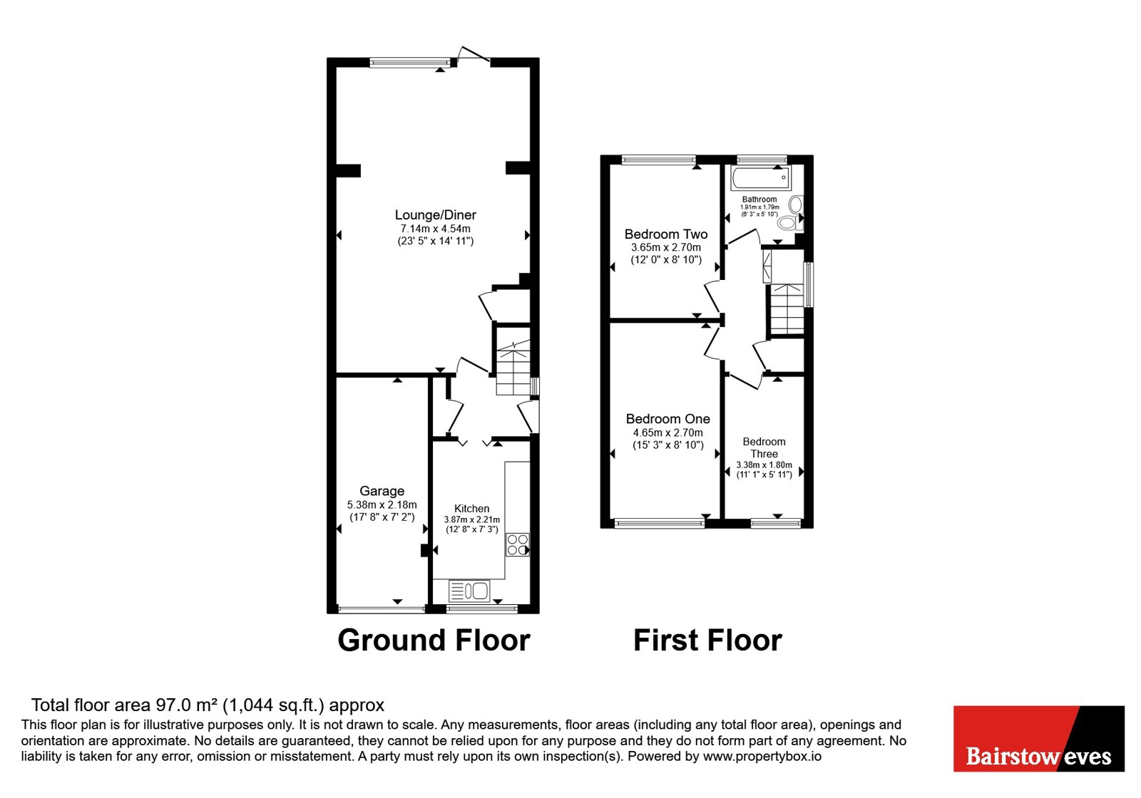 16, St. Marys Close, Cambridgeshire floorplan