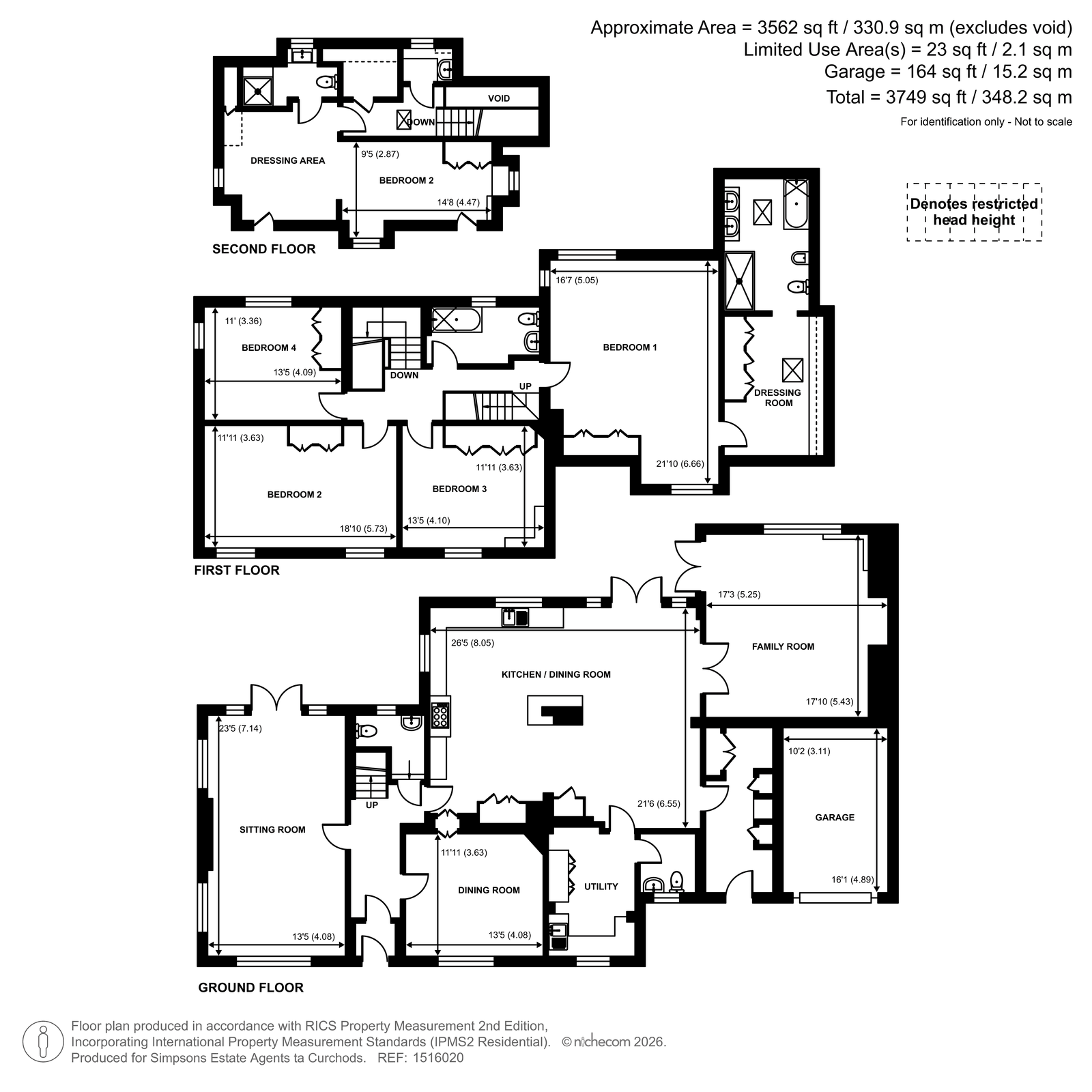 Shepards,, Hollybank Road, West Byfleet floorplan