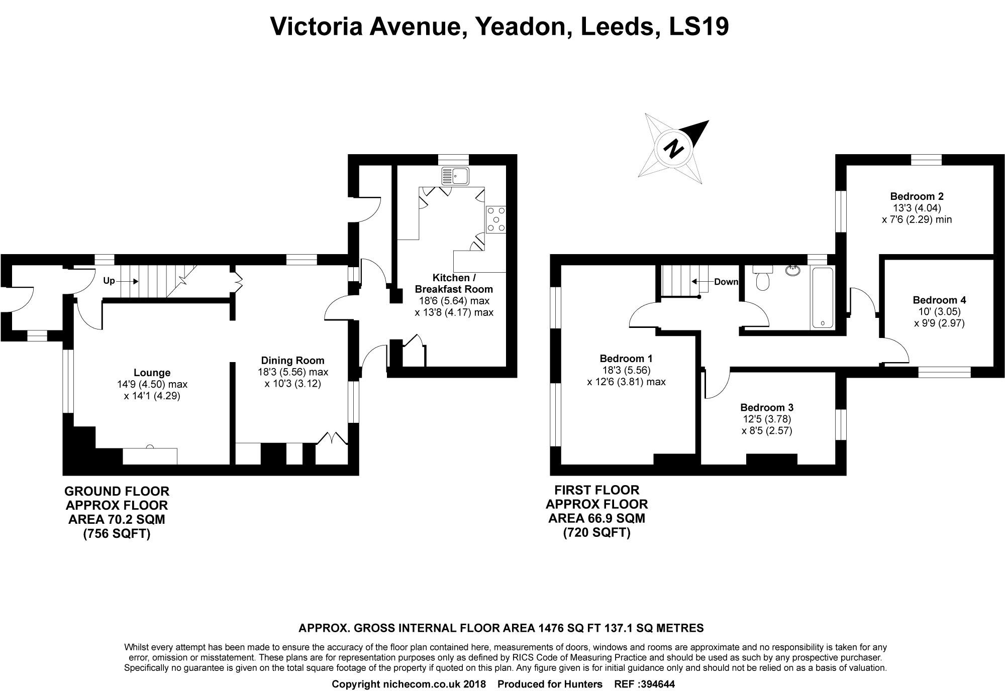 4 Bedrooms Semi-detached house for sale in Victoria Avenue, Yeadon, Leeds LS19